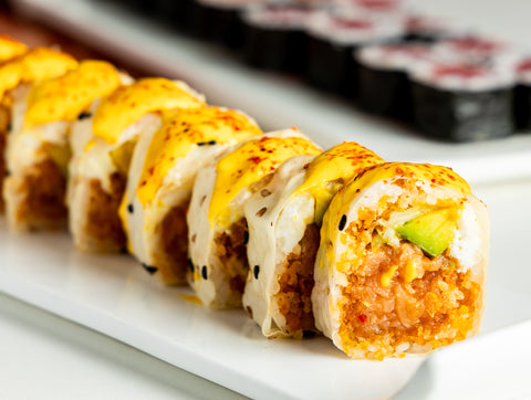 Salmon Crunch Roll