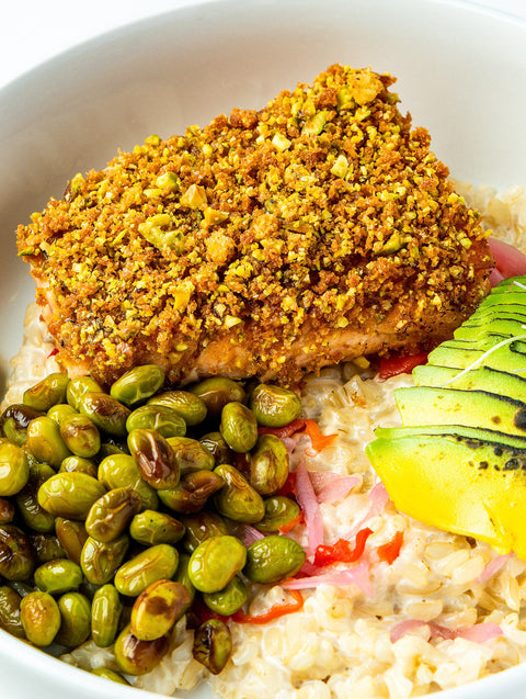 Salmon Pistacho Bowl