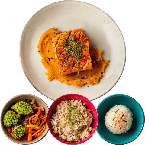 Lunch de Salmón Teriyaki
