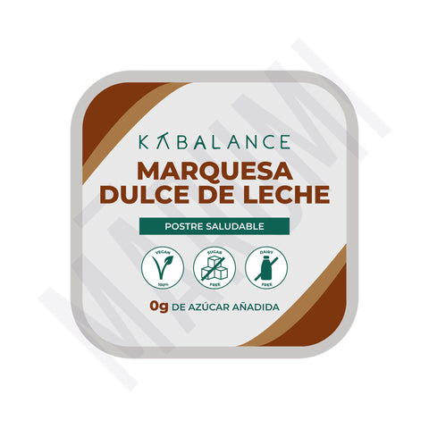 Kabalance - Marquesa de Dulce de Leche Saludable Sin Azúcar