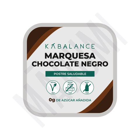 Kabalance - Marquesa de Chocolate Saludable Sin Azúcar
