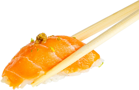 Nigiri de Yuzu Salmon