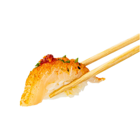 Nigiri de Medregal y Garlic